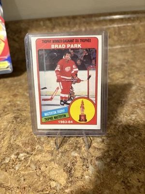 1984 O-Pee-Chee Brad Park Masterson Trophy #378 - Image 1 of 2