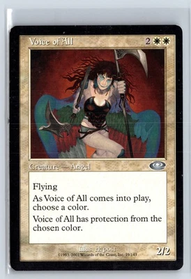 (2x) VOICE OF ALL - Planeshift – MTG Magic the Gathering Card - Uncommon - Image 1 of 4
