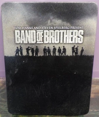 Band Of Brothers In Metal Case (DVD, 2002, 6-Disc Set) HBO Vintage Tom Hanks - Image 1 of 4