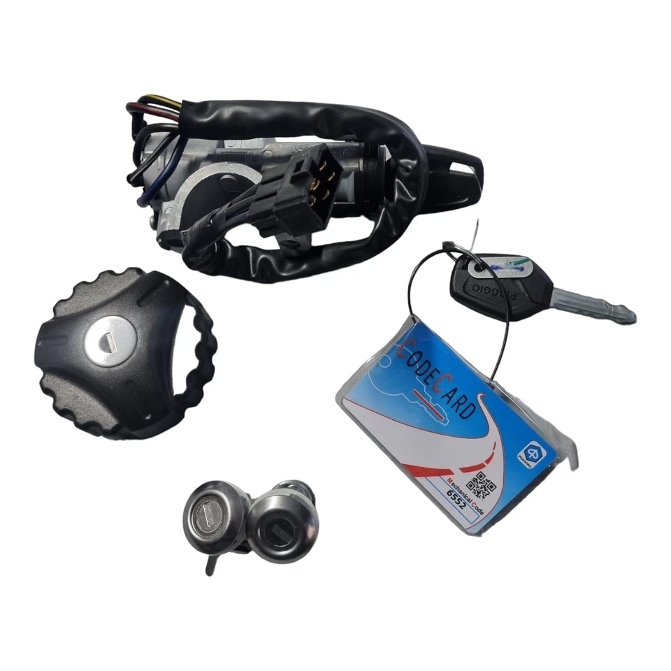 1E002639 KIT SERRATURE E CHIAVI Porter Maxxi Multitech ORIGINALE PIAGGIO - Immagine 1 di 1