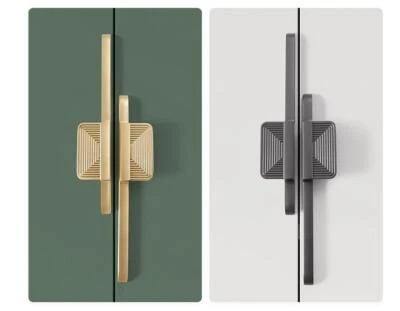 2Pcs Furniture Knob Door Handle Kitchen Cabinet Drawer Cupboard Bar Handle - Image 1 of 4