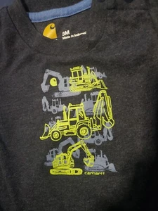 Carhartt Baby Boys Construction Vehicles One-Piece Size 3M - Picture 1 of 6