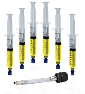 UV Leak Detector Contrast Agent 6 Pack Automotive Air Conditioners R134a R1234y - Picture 1 of 3