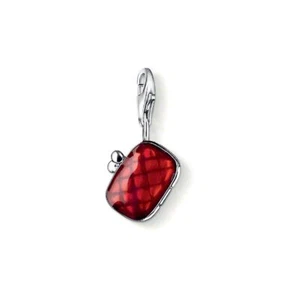Thomas Sabo Charm Club Anhänger Clutch rot Sterlingsilber 0764-007-10 UVP 59,- - Picture 1 of 1