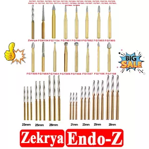 Dental Wolframcarbid Bohrer Finishing Polieren Trimmen FG Ei Fußball Flamme - Bild 1 von 44