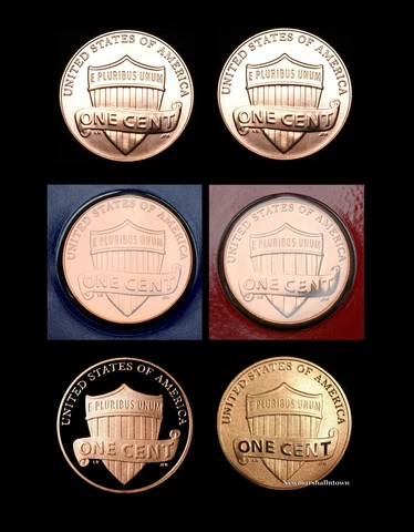2017 P+D+S+S Lincoln Proof Set with Enhanced  ~ PD from Mint Set and Bank Rolls Cover