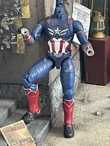 Marvel Legends Blue & White male Body Figure MCU 6” Fodder Parts 1/12 Avengers - Picture 1 of 7