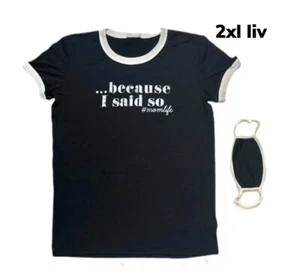 2x LulaRoe Liv Top Weil ich so gesagt habe Mama Leben passt 20/22 - Bild 1 von 1