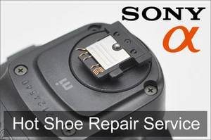 Sony Flash MI Shoe Part Repair SERVICE HVL-F60M, F45RM, F43M, F32M, F60RM READ! - Picture 1 of 3