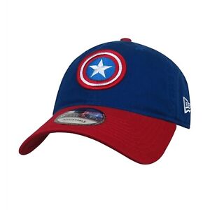 Captain America Shield 9Twenty Adjustable Hat Blue