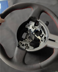 BLACK Stitch for FRS BRZ 2013 2014 2015 2016 Steering Wheel Wrap NuBuck Leather