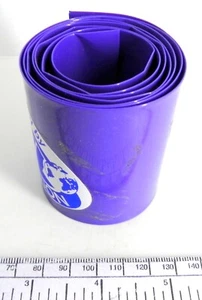 Gaine thermorétractable à plat - violet - très résistante - 65x600mm - Picture 1 of 2