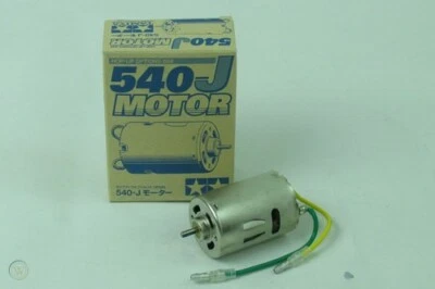 Tamiya 53689 540-J Motor (Johnson Silver Can), (TT01/TT02/DT02/DT03/DF02/DF03) - Image 1 of 2