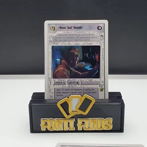Decipher Star Wars CCG Hoth White Border Romas "Lock" Navander LS SWCCG - Picture 1 of 3
