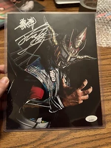 Jushin Thunder Liger Signed WWE NJPW 8x10 Photo Autograph - Picture 1 of 2