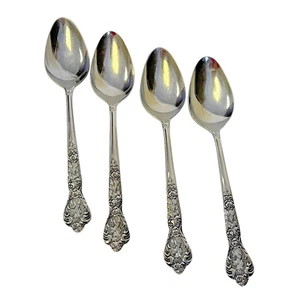 Versailles Set of 4 Soup Spoon MSI Japan Stainless Silverware Flatware 7 3/8" - Picture 1 of 14