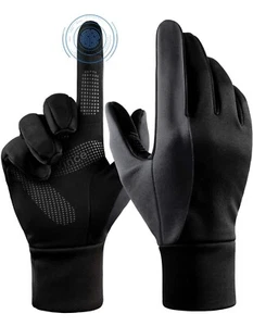 Guantes de invierno con pantalla táctil resistentes al agua térmicos para hombre L, para mujer XL- NEGROS - Imagen 1 de 7