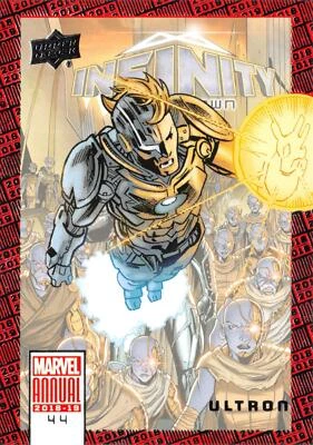 ULTRON / 2018-2019 MARVEL ANNUAL (Upper Deck) BASE Trading Card #44 - Image 1 of 2