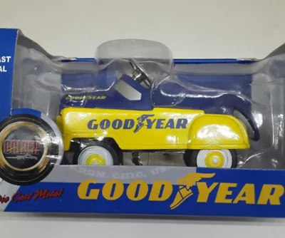 Golden Wheel, Good Year Pedal Car, 1:10 scale Diecast Metal Nib W/tow Hook - Image 1 of 3