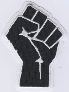 100 Pcs Rasta Africa Fist Embroidered Patches 3.4"x2.5" iron-on - Picture 1 of 1