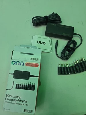 Cargador de computadora portátil ONN 90W 10 pies Foto 1 de 2
