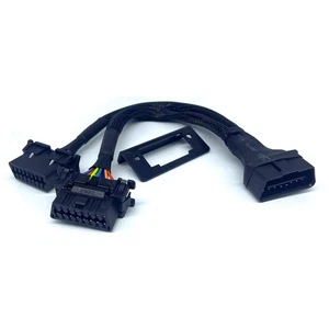 Adaptador de cable de extensión divisor JUTA OBD2 1 macho y 2 hembras 1 PC  - Imagen 1 de 7