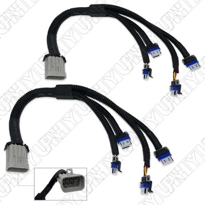 2 Pcs Ignition Coil Harness Connector 89017477 For Cadillac Chevrolet GMC Hummer - Image 1 of 4
