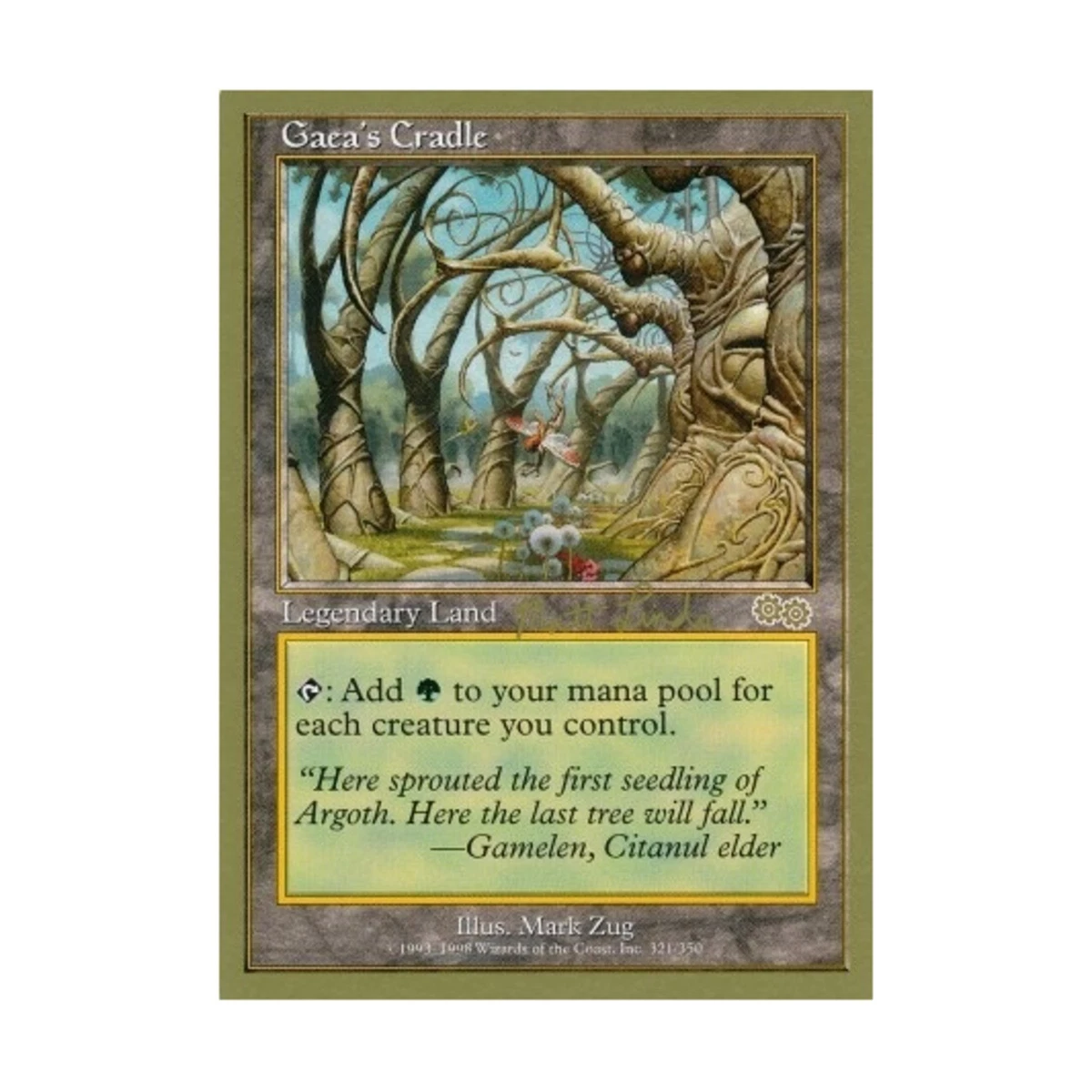 Gaea's Cradle - マジック：ザ・ギャザリング MTG Japanese Gaea's