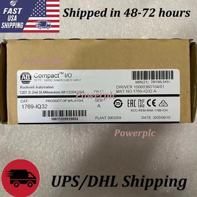 New Sealed AB 1769-IQ32  CompactLogix 24V DC Input Module 1769IQ32 US Free Tax - Image 1 of 4