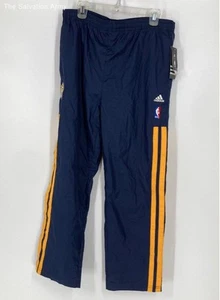 Adidas Boys Blue Striped Indiana Pacers NBA Basketball Track Pants Size X-Large - Picture 1 of 6