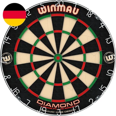 Winmau Diamond plus Professional Bristle Dartboard - Bild 1 von 4