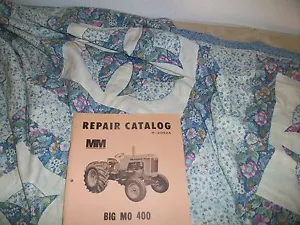 Minneapolis Moline Big Mo 400 Repair Manual (Oliver) - Picture 1 of 1