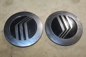 PAIR 2008-2000 Mercury Sable 18” Chrome Wheel Center Cap 8T5J-1A096-AB Hubcap - Picture 1 of 5