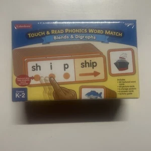 Lakeshore Touch & Read Phonics Word Match ( Blends & Digraphs - Picture 1 of 6