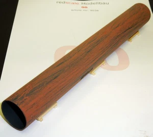 Redscale 9038 - 1 Steel Pipe 8" x 1" - Rusted Wagon Load 00 Gauge T48 Post - Picture 1 of 3