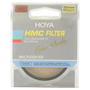 HOYA 55MM HMC Multi-Coated 81C Filter - Picture 1 of 1