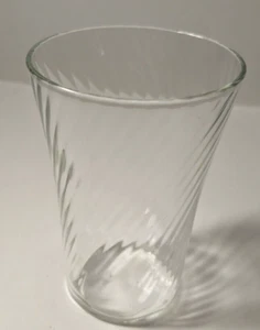 Vintage 3" Swirled Juice glass - Picture 1 of 6