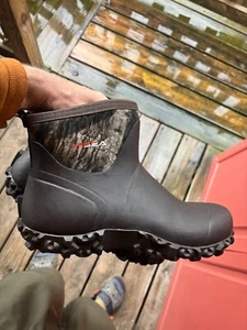 HISEA Men's Ankle Rain Boots Waterproof Outdoor Mud Garden Working (SIZE 13) - Picture 1 of 7