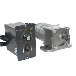 110V/220V AC Electric Motor Variable Speed Controller w/ Reduction Gearbox - Picture 1 of 10