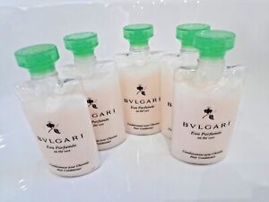 5 x Bvlgari Eau Parfumee au the Vert Hair Conditioner 75ml Large Travel Size XDi