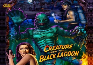 Bally Creature From The Black Lagoon CFTBL Pinball Machine Translite Custom 01 - Picture 1 of 1