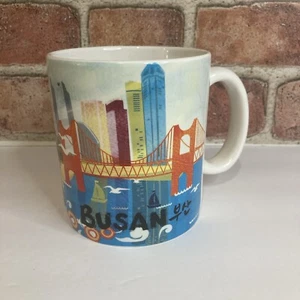 Starbucks 2012 Busan City Skyline Korea Coffee Tea Mug 16 oz - Picture 1 of 8