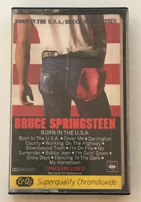 Bruce Springsteen ( Born In The USA ) Cassette Tape - Image 1 of 4