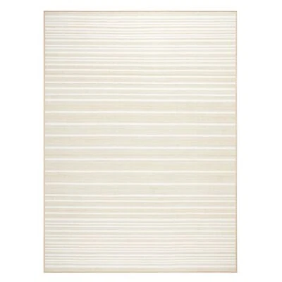TOWN & COUNTRY BASICS Layne Modern Stripe Everwash® Washable Area Rug with  - Image 1 of 4