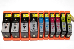 10-Pk/Pack 150XL Ink Cartridge For Lexmark 150 Pro715 Pro915 S315 S415 S515 - Picture 1 of 5