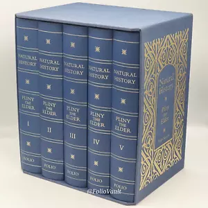 Natural History (5v.) - Pliny the Elder - Folio Society - 2012 1st edition - VGC - Picture 1 of 24