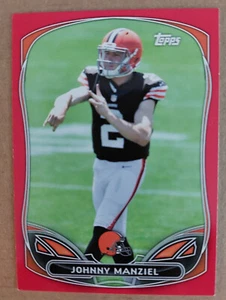 2014 Topps Target Excusive Red Border Jonny Manziel 86 - Picture 1 of 2