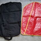 SUIT TRAVEL GARMENT BAG FOR LONG DRESS HANGING CLOTHES + CARRIER COVER- NEW 