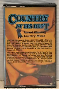 COUNTRY AT ITS BEST 1984 Cassette K-Tel PWU-3554 - Picture 1 of 4
