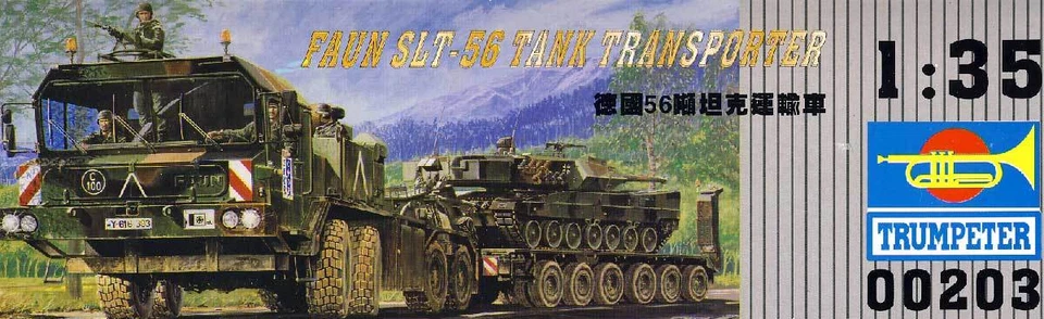 Trumpeter 1 35 Faun Elefant Slt-56 Panzer-transporter